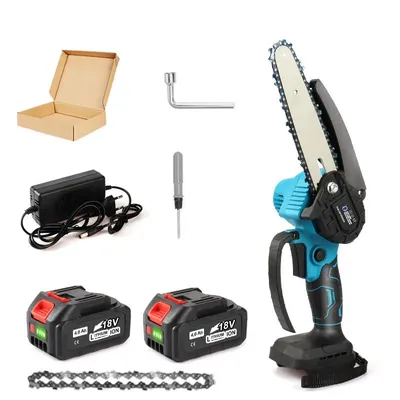 Brushless 6 Inch Cordless 18V Mini Chain Chainsaw Hand Pruning Saw Electric Woodworking Garden Cutting Tools For Makita Brushless 6 Inch Cordless 18V Mini Chain Chainsaw Hand Pruning Saw Electric Woodworking Garden Cutting Tools For Makita