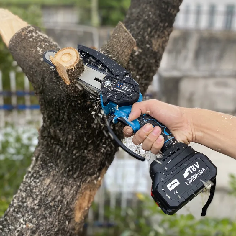 Brushless 6 Inch Cordless 18V Mini Chain Chainsaw Hand Pruning Saw Electric Woodworking Garden Cutting Tools For Makita Brushless 6 Inch Cordless 18V Mini Chain Chainsaw Hand Pruning Saw Electric Woodworking Garden Cutting Tools For Makita