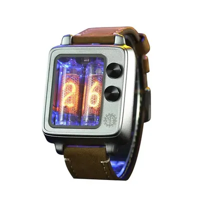 BTF Nixie Tube Watch CRT TV Retro Design