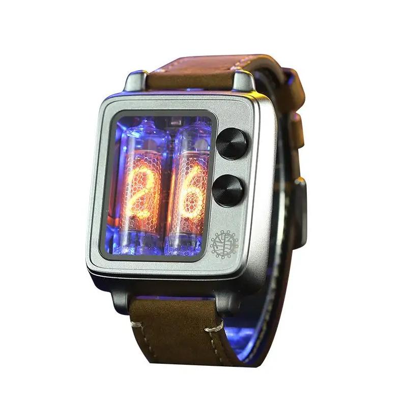 BTF Nixie Tube Watch CRT TV Retro Design