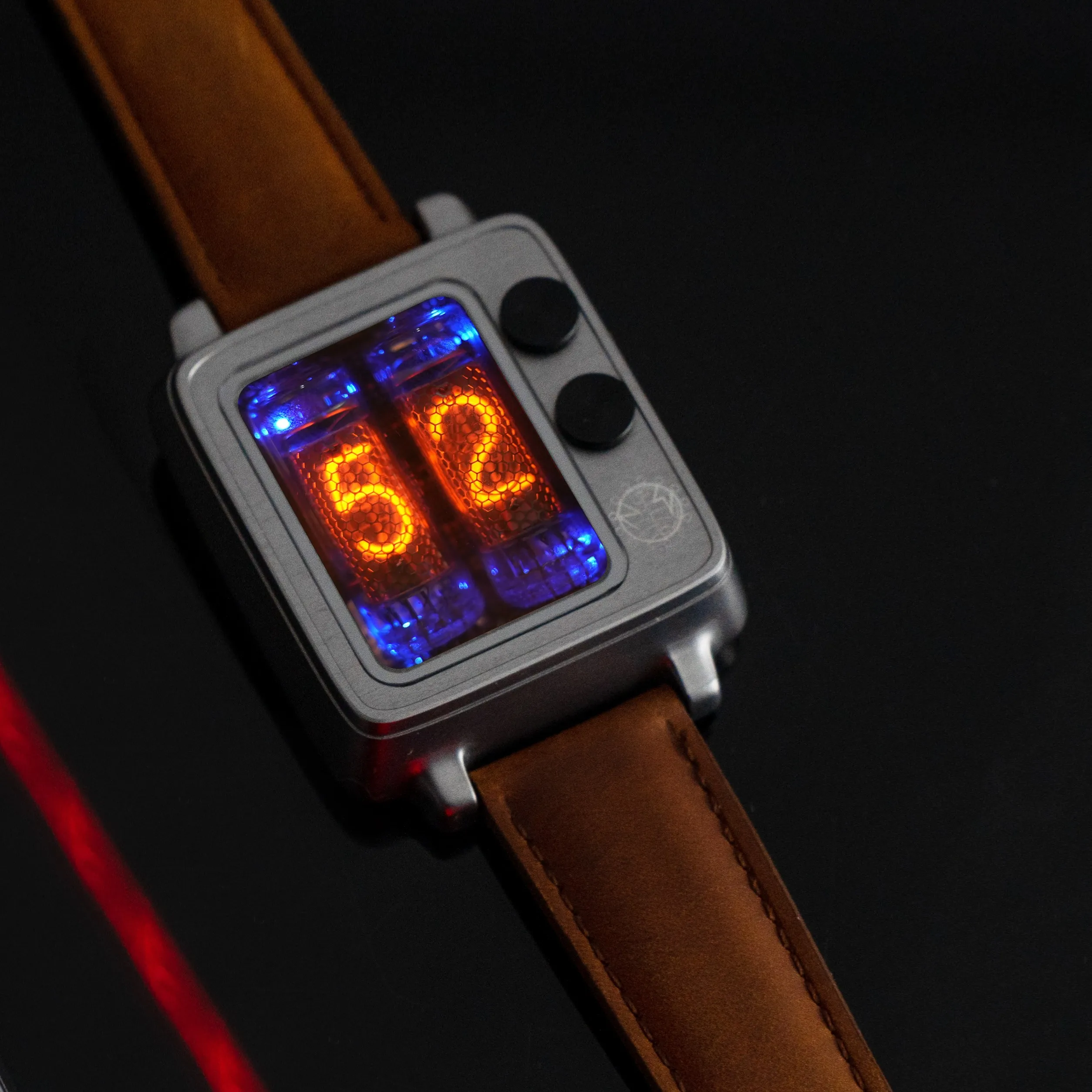 BTF Nixie Tube Watch CRT TV Retro Design