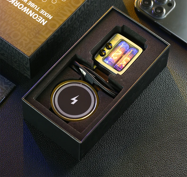 BTF Nixie Tube Watch CRT TV Retro Design