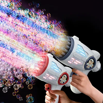Bubble Gun Toys Electric Automatic Soap Rocket Boom Bubbles Makers For Portable Outdoor Kids Gifts LED Light Wedding Bubble Gun Toys Electric Automatic Soap Rocket Boom Bubbles Makers For Portable Outdoor Kids Gifts LED Light Wedding