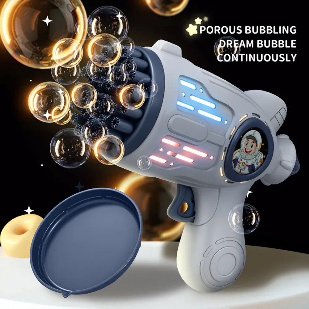 Bubble Gun Toys Electric Automatic Soap Rocket Boom Bubbles Makers For Portable Outdoor Kids Gifts LED Light Wedding Bubble Gun Toys Electric Automatic Soap Rocket Boom Bubbles Makers For Portable Outdoor Kids Gifts LED Light Wedding