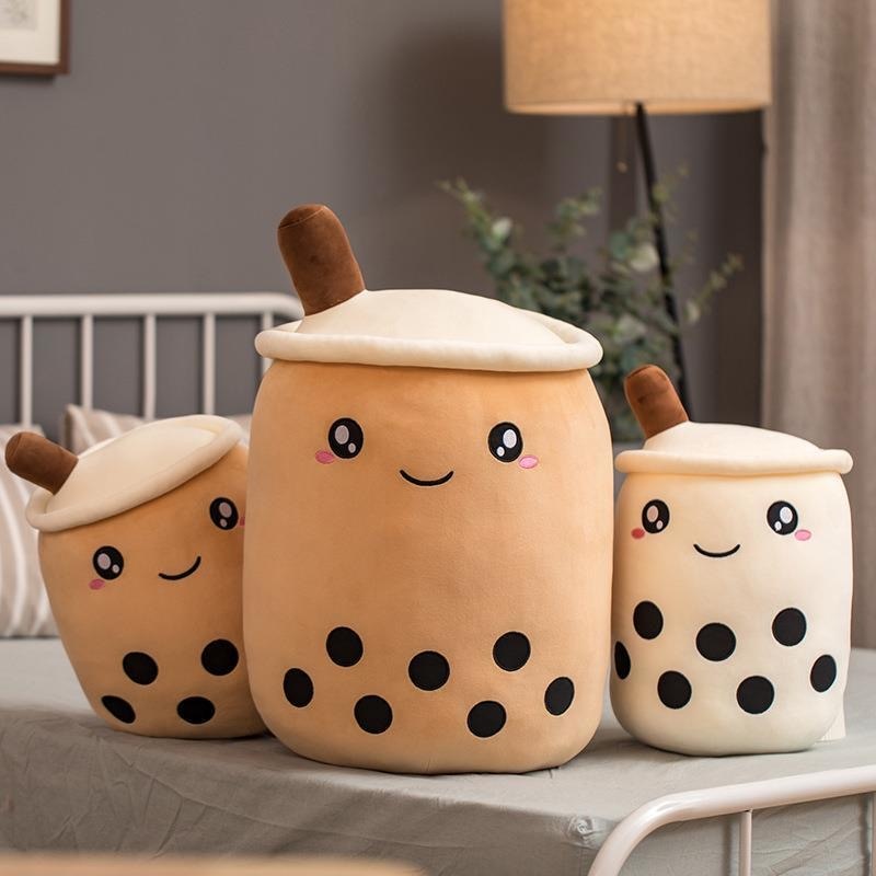 Bubble Tea Pillow Cartoon Plushy Bubble Tea Pillow Cartoon Plushy