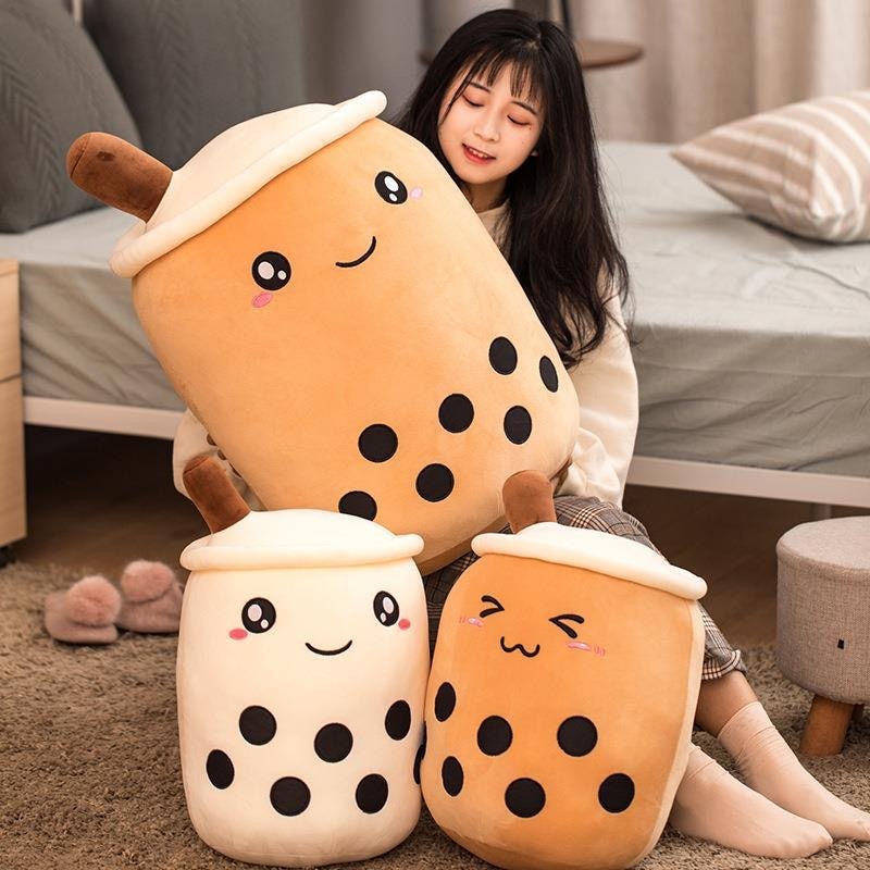 Bubble Tea Pillow Cartoon Plushy Bubble Tea Pillow Cartoon Plushy