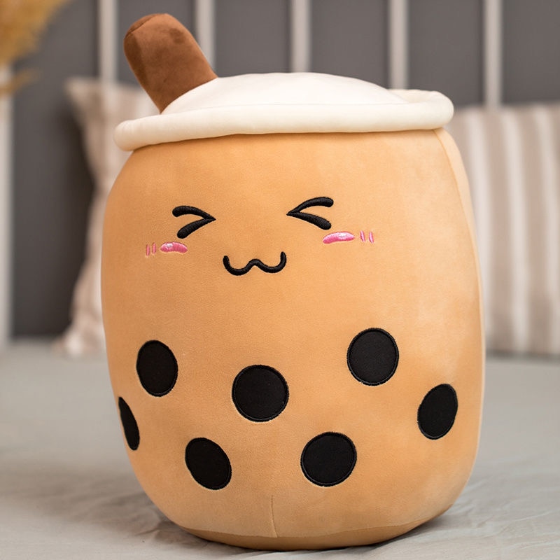 Bubble Tea Pillow Cartoon Plushy Bubble Tea Pillow Cartoon Plushy
