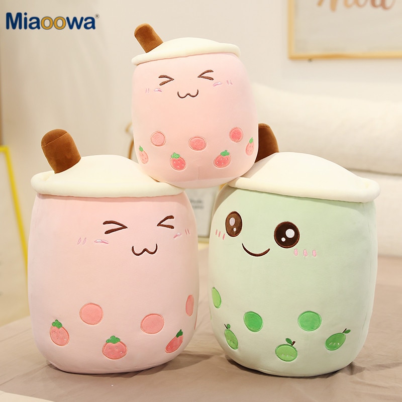 Bubble Tea Plush Cute Tea Cup Pillow Bubble Tea Plush Cute Tea Cup Pillow