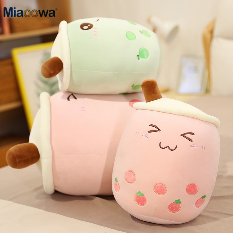 Bubble Tea Plush Cute Tea Cup Pillow Bubble Tea Plush Cute Tea Cup Pillow