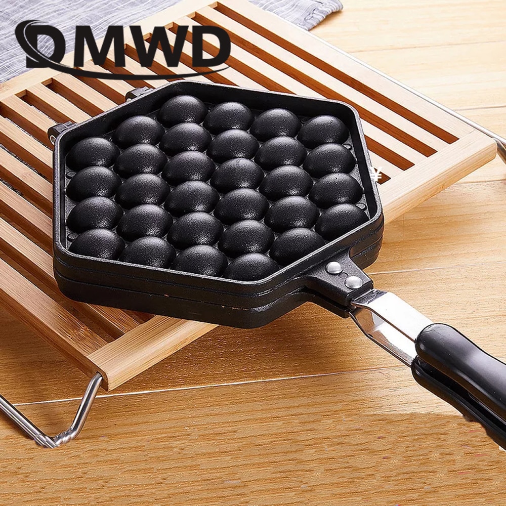 Bubble Waffle Iron Non Stick Cooker