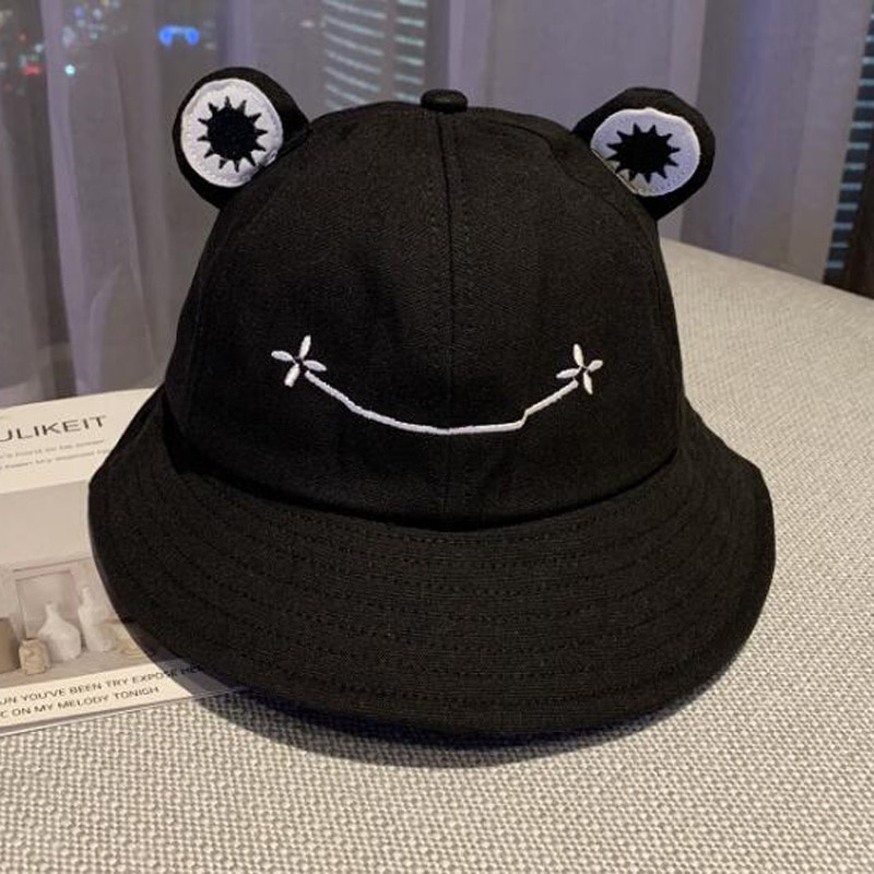 Bucket Hat Frog Design Headwear