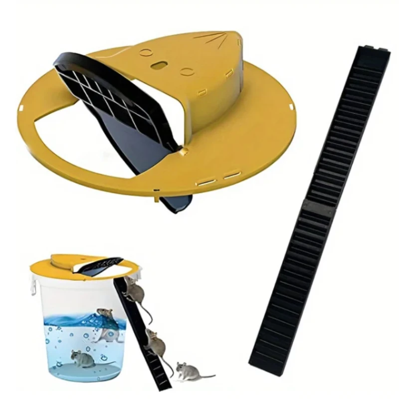 Bucket Lid Transform Bucket into a Safe and Effective Mouse Trap Bucket Lid Transform Bucket into a Safe and Effective Mouse Trap
