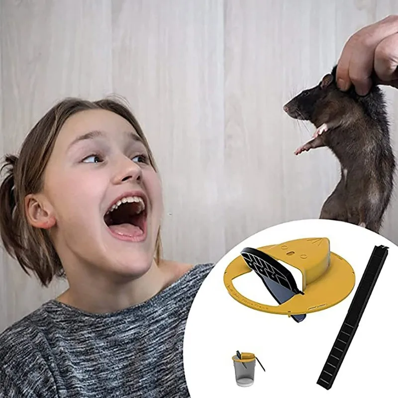 Bucket Lid Transform Bucket into a Safe and Effective Mouse Trap Bucket Lid Transform Bucket into a Safe and Effective Mouse Trap
