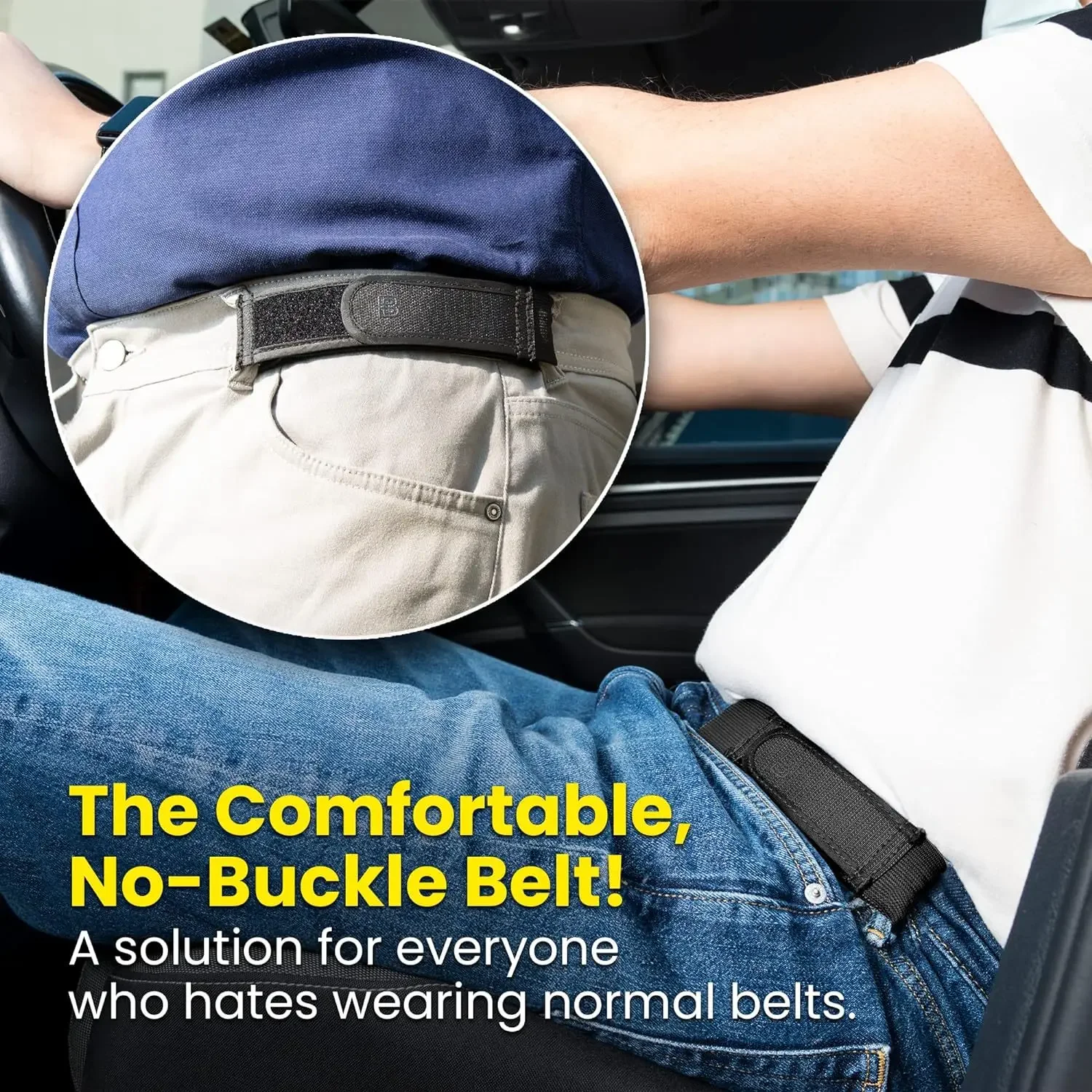 Buckle-Free Elastic Belt (Unisex) Buckle-Free Elastic Belt (Unisex)
