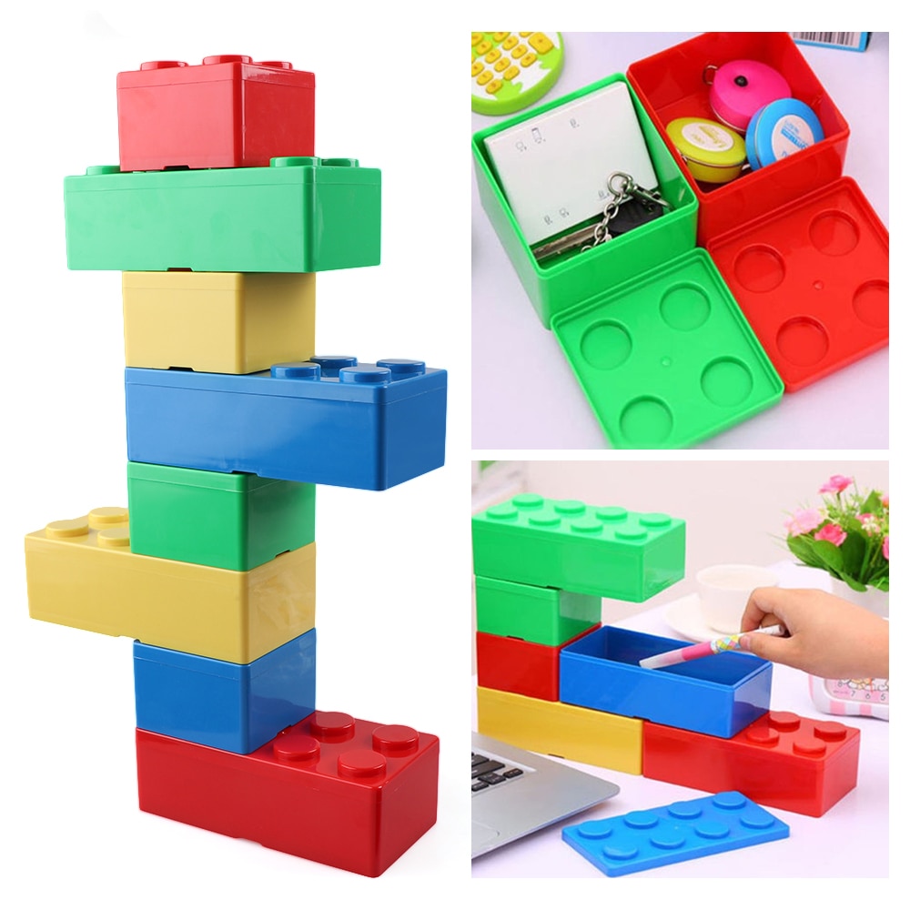 Building Block Storage Bin