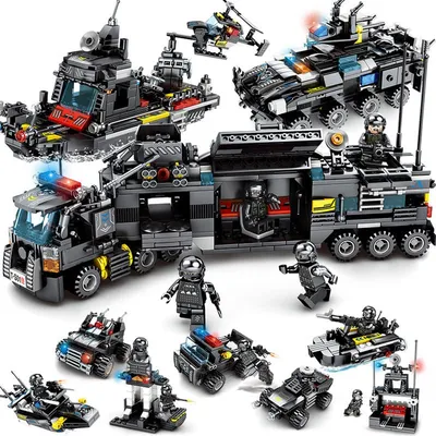 Building Blocks Set SWAT Figure Toys
