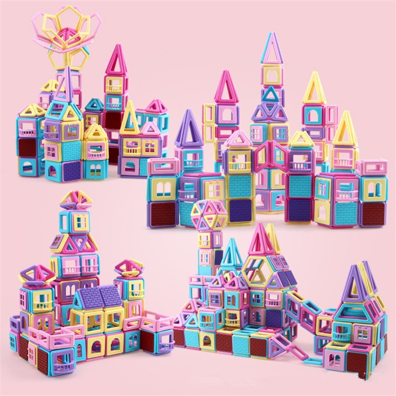 Building Magnetic Tiles for Kids