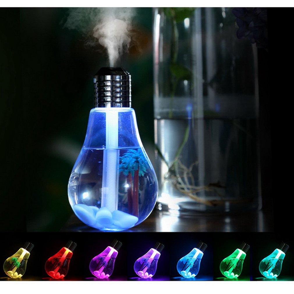 Bulb Humidifier Oil Diffuser with Lights Bulb Humidifier Oil Diffuser with Lights