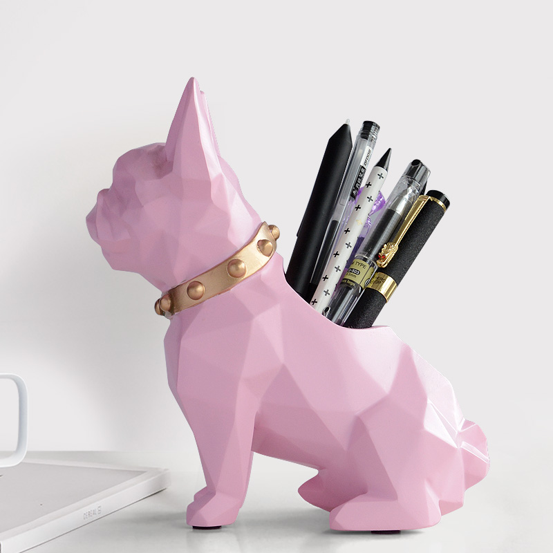 Bulldog Design Dog Pen Holder Bulldog Design Dog Pen Holder