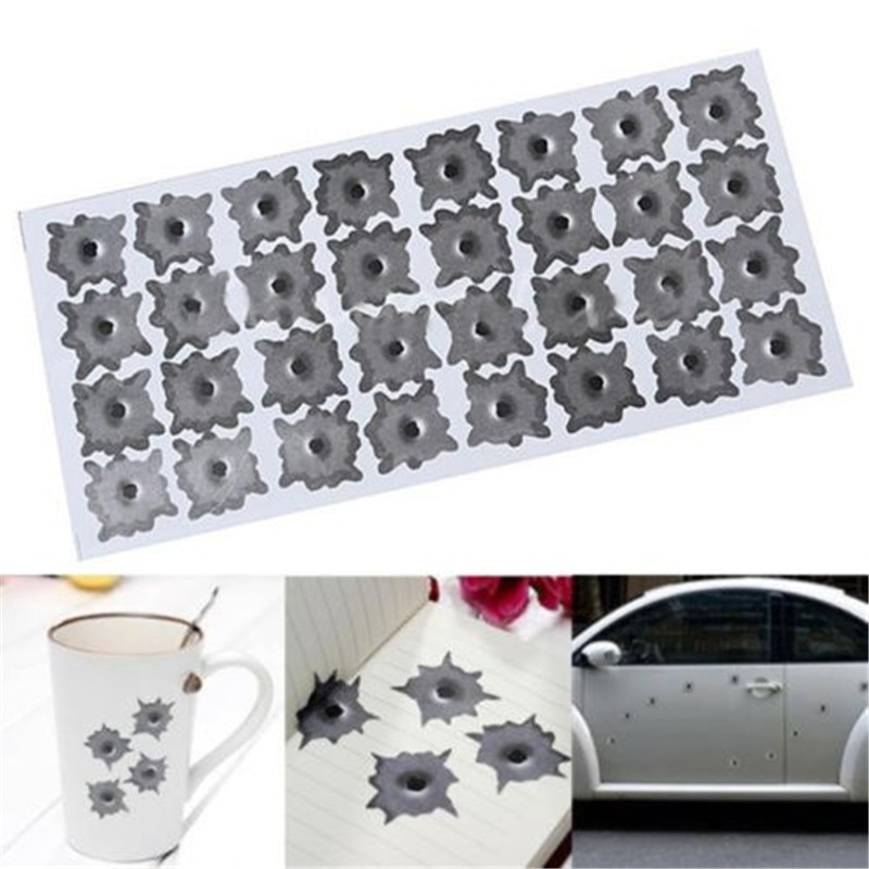 Bullet Hole Decals Realistic Stickers (32 pcs) Bullet Hole Decals Realistic Stickers (32 pcs)