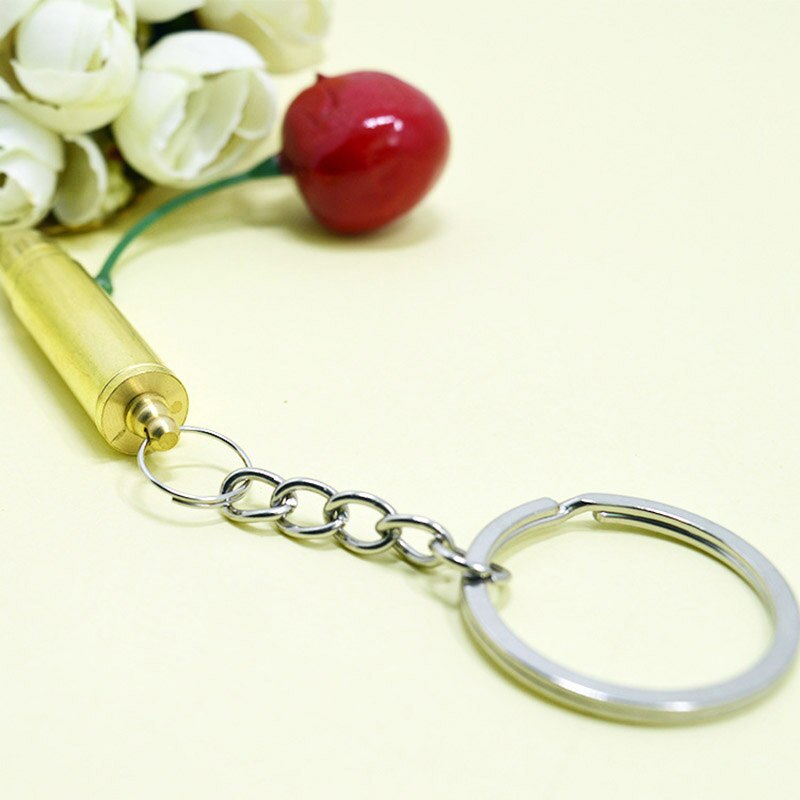 Bullet Keychain with Removable Ear Pick Tool Bullet Keychain with Removable Ear Pick Tool