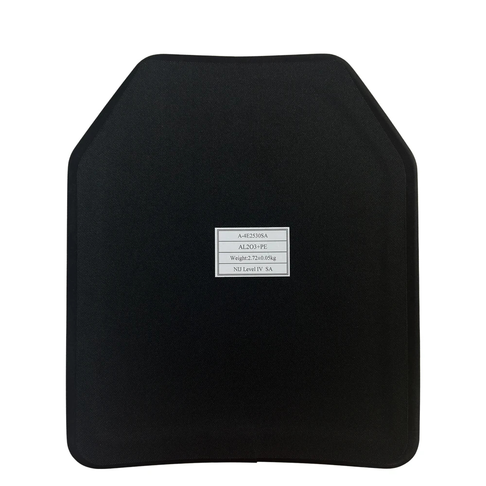 Bulletproof Plate NIJ Level IV Stand Alone Al2O3 Level 4 Ballistic Bulletproof Plate NIJ Level IV Stand Alone Al2O3 Level 4 Ballistic