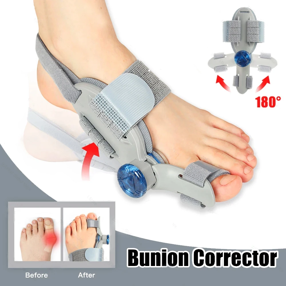 Bunion Corrector Adjustable Hallux Valgu Big Toe Valgus Corrector Rotatable Toe Corrector Straightener Adjustable Toe Bunion Corrector Adjustable Hallux Valgu Big Toe Valgus Corrector Rotatable Toe Corrector Straightener Adjustable Toe