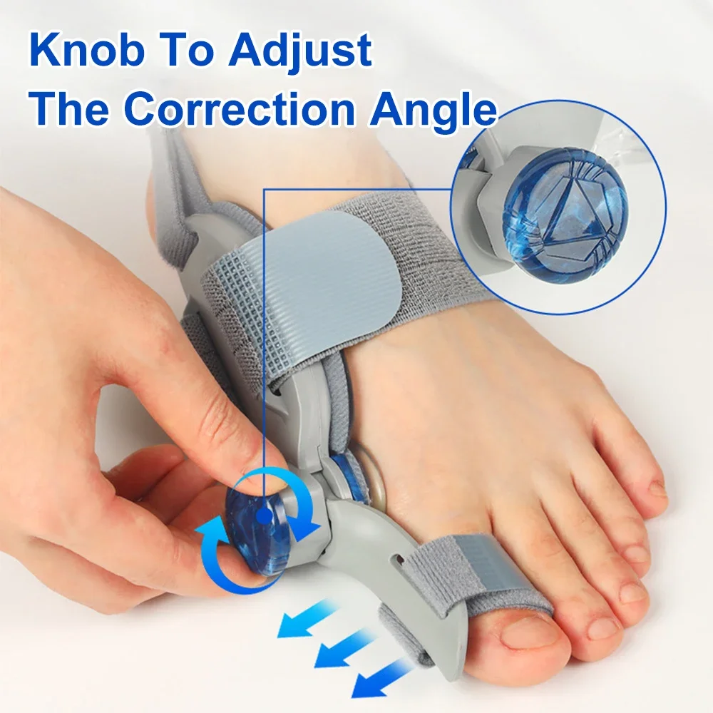 Bunion Corrector Adjustable Hallux Valgu Big Toe Valgus Corrector Rotatable Toe Corrector Straightener Adjustable Toe Bunion Corrector Adjustable Hallux Valgu Big Toe Valgus Corrector Rotatable Toe Corrector Straightener Adjustable Toe