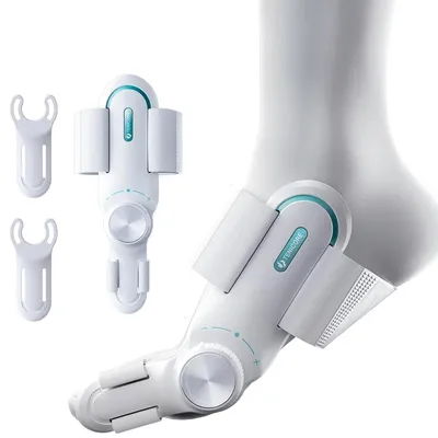 Bunion Corrector Hallux Valgus Orthotics Big Toe Homing Straightener Adjustable Knobs With 3 Angle Fixing Plate Foot Bunion Corrector Hallux Valgus Orthotics Big Toe Homing Straightener Adjustable Knobs With 3 Angle Fixing Plate Foot