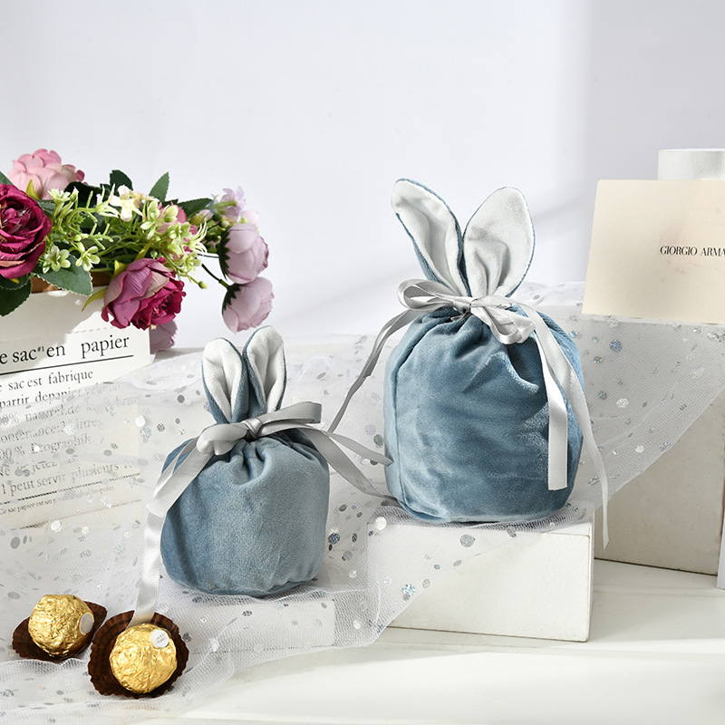 Bunny Ears Bags for Easter Party (5 Pcs)