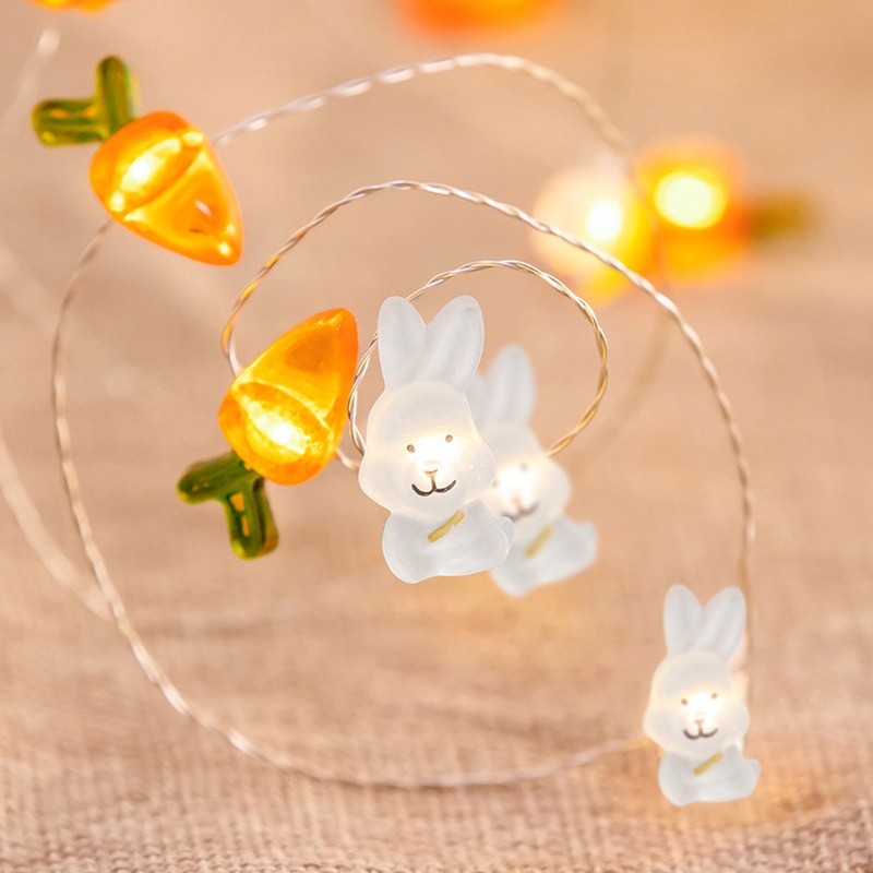 Bunny LED Easter String Lights