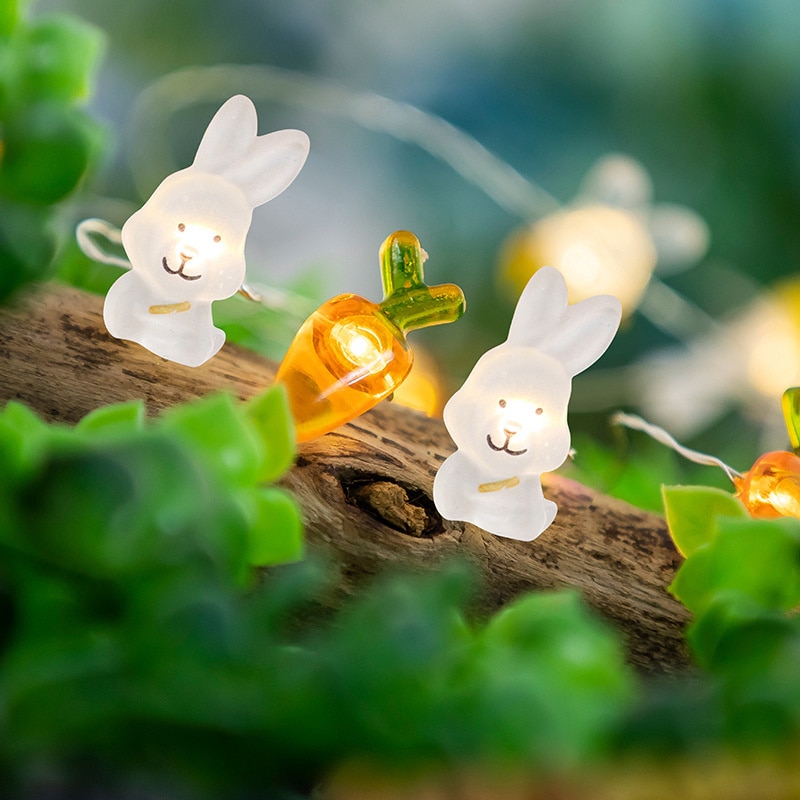 Bunny LED Easter String Lights