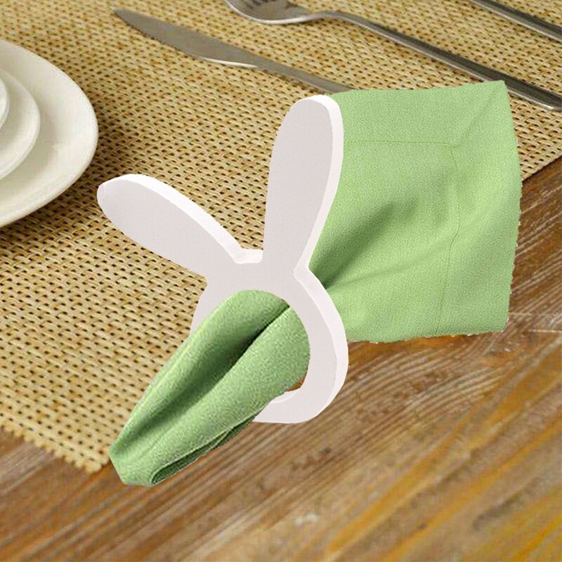 Bunny Napkin Rings Wood Holders (2pcs) Bunny Napkin Rings Wood Holders (2pcs)