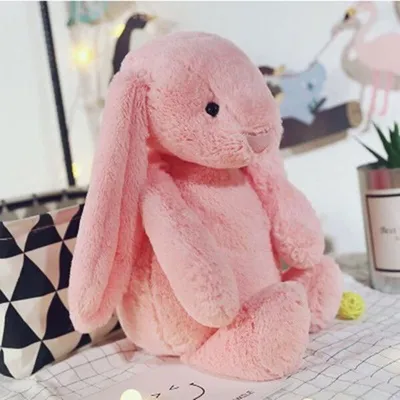 Bunny Plush Toy Fluffy Stuffed Animal