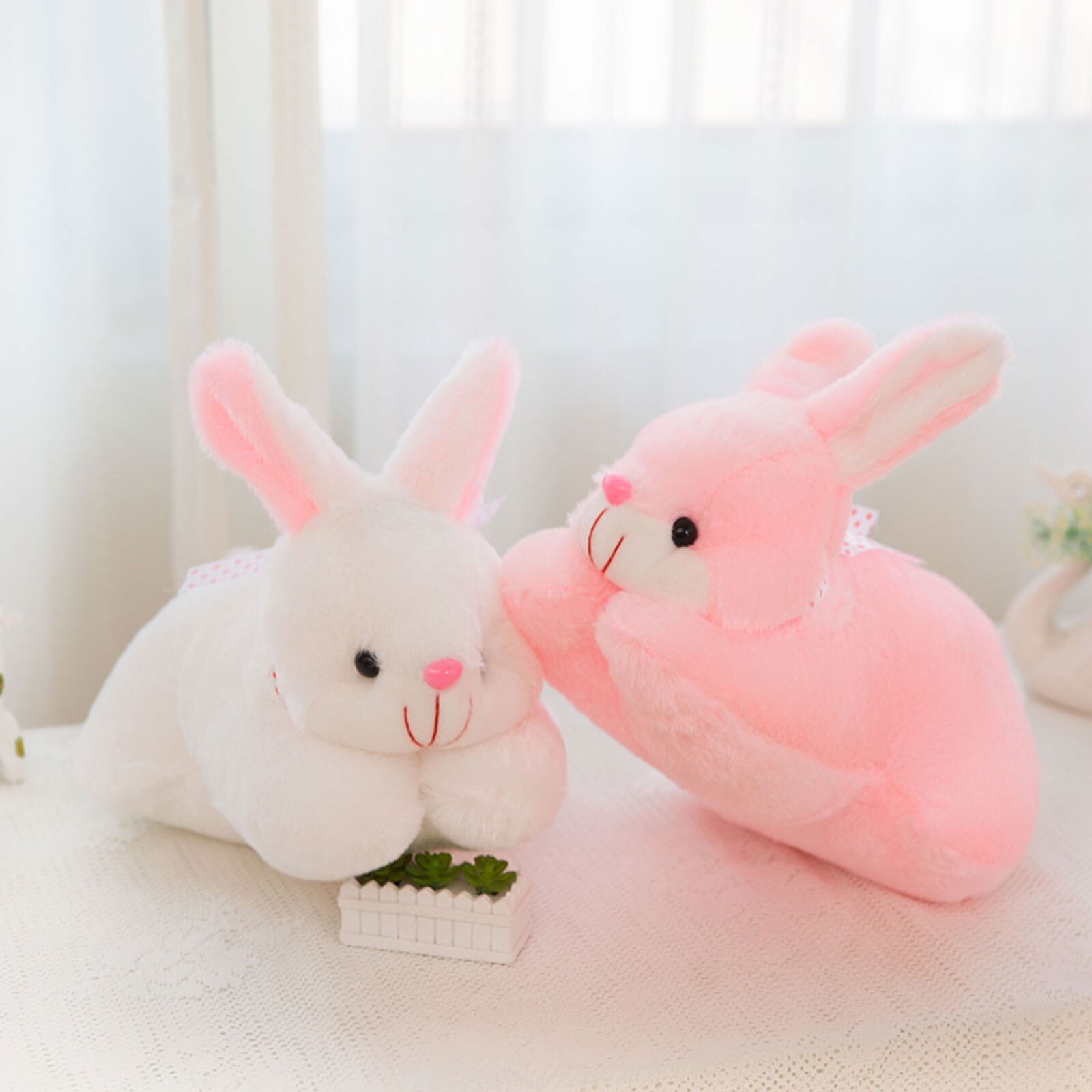 Bunny Plush Toy Fluffy Stuffed Animal