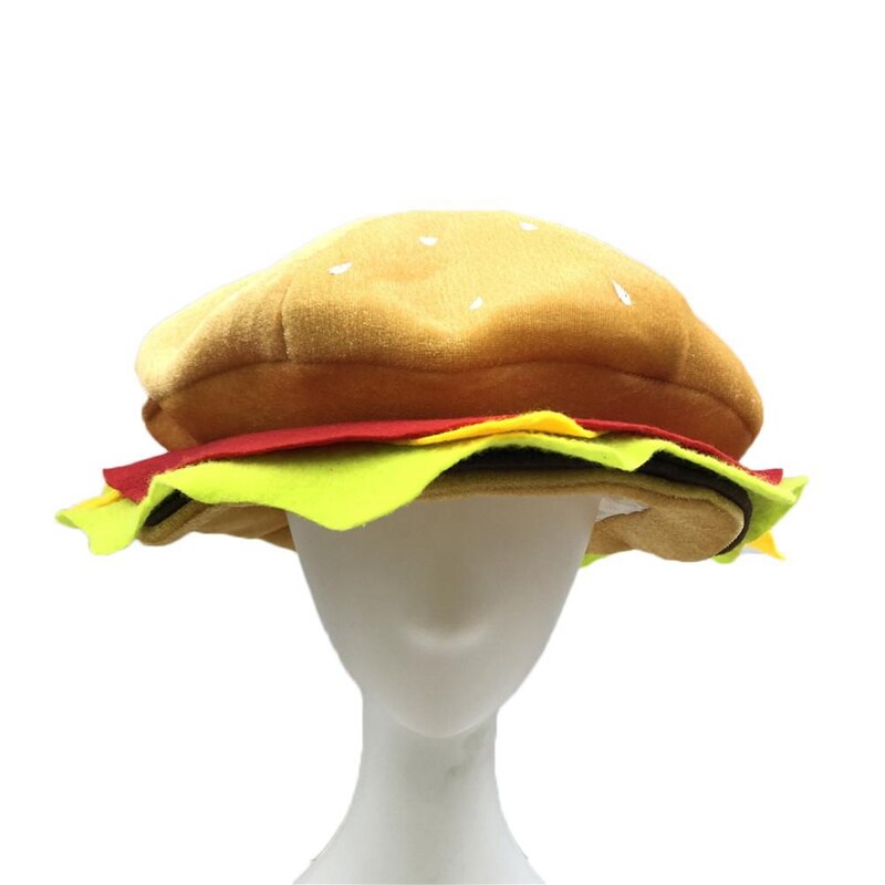 Burger Hat Funny Headwear Burger Hat Funny Headwear
