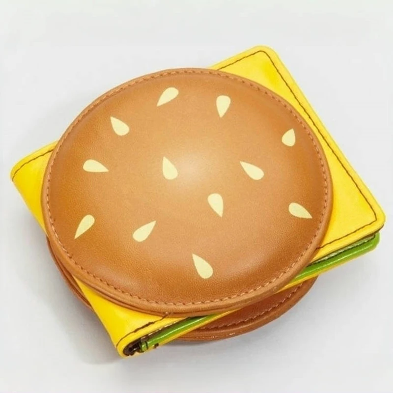 Burger Shaped Cute Wallet Cheeseburger Wallet Novelty Gift Party Exquisite Wallet