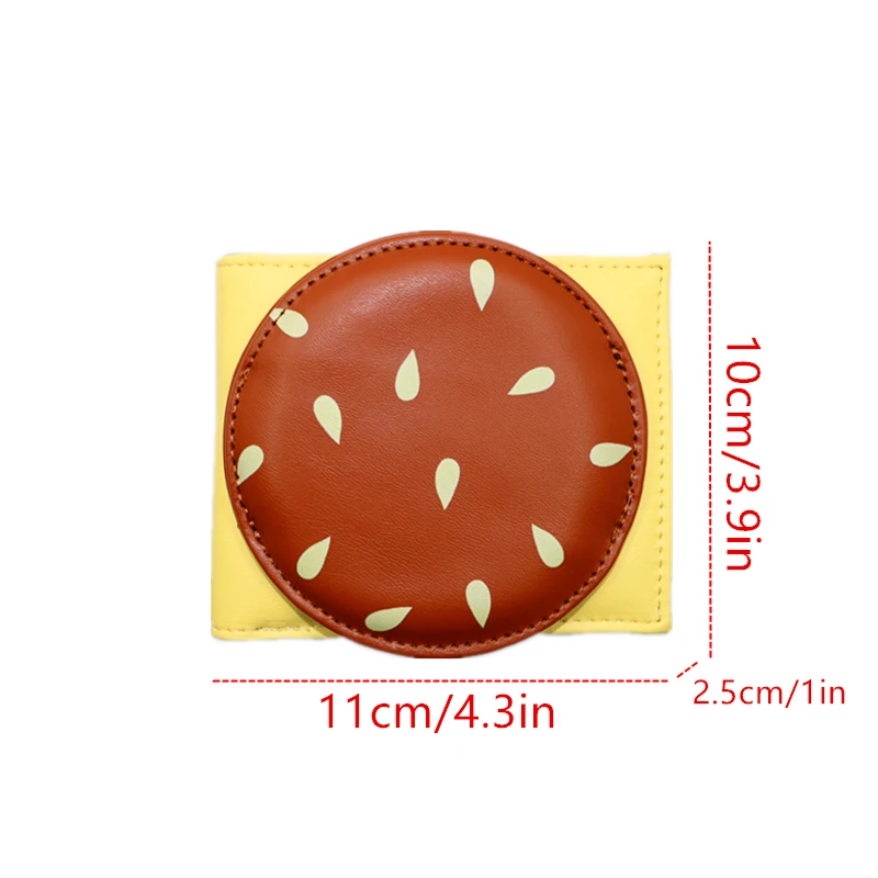 Burger Shaped Cute Wallet Cheeseburger Wallet Novelty Gift Party Exquisite Wallet