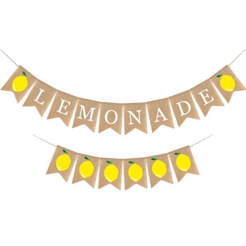 Burlap Lemonade Stand Banners (2pcs) Burlap Lemonade Stand Banners (2pcs)