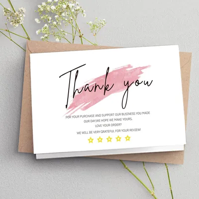 Business Thank You Cards (30 pcs) Business Thank You Cards (30 pcs)