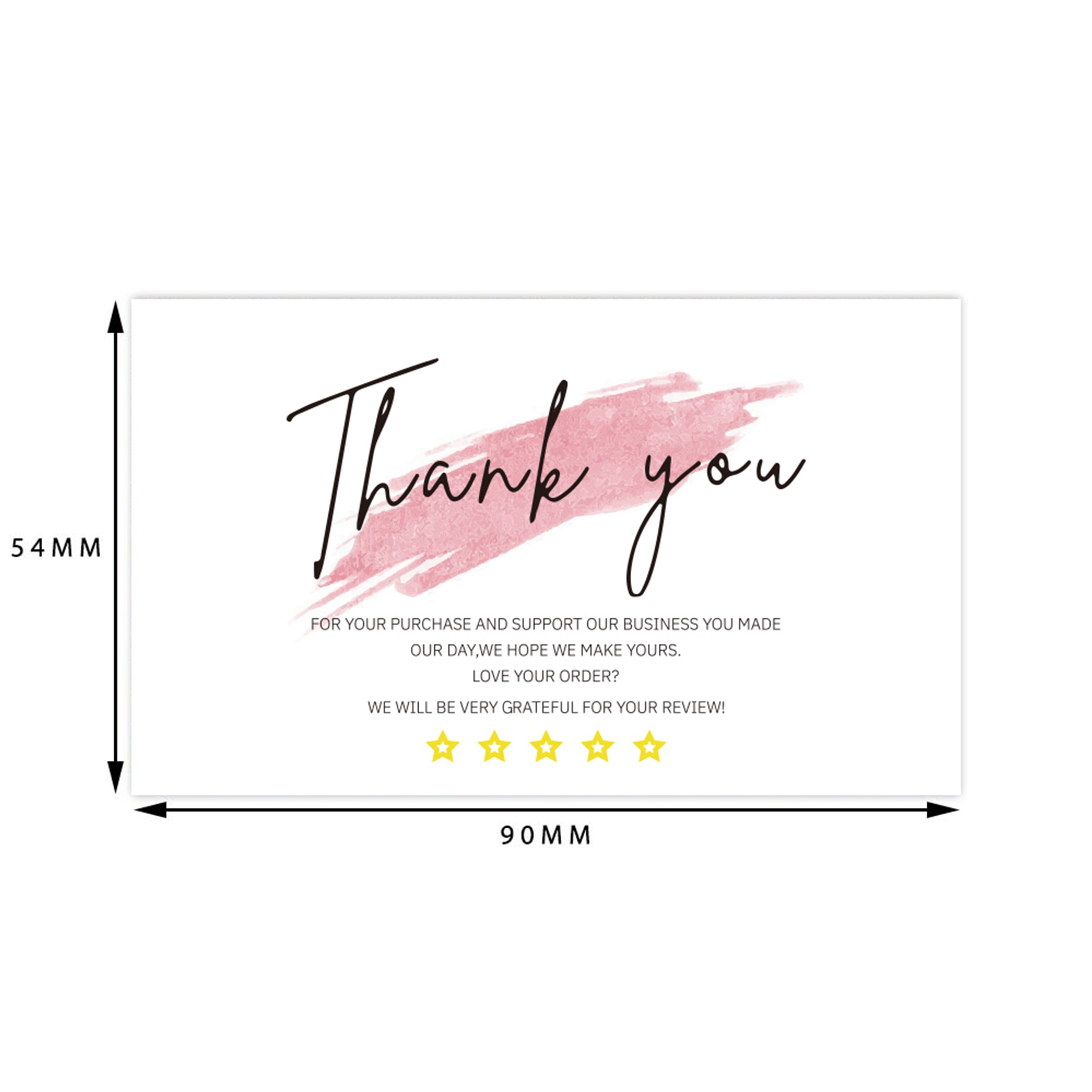 Business Thank You Cards (30 pcs) Business Thank You Cards (30 pcs)