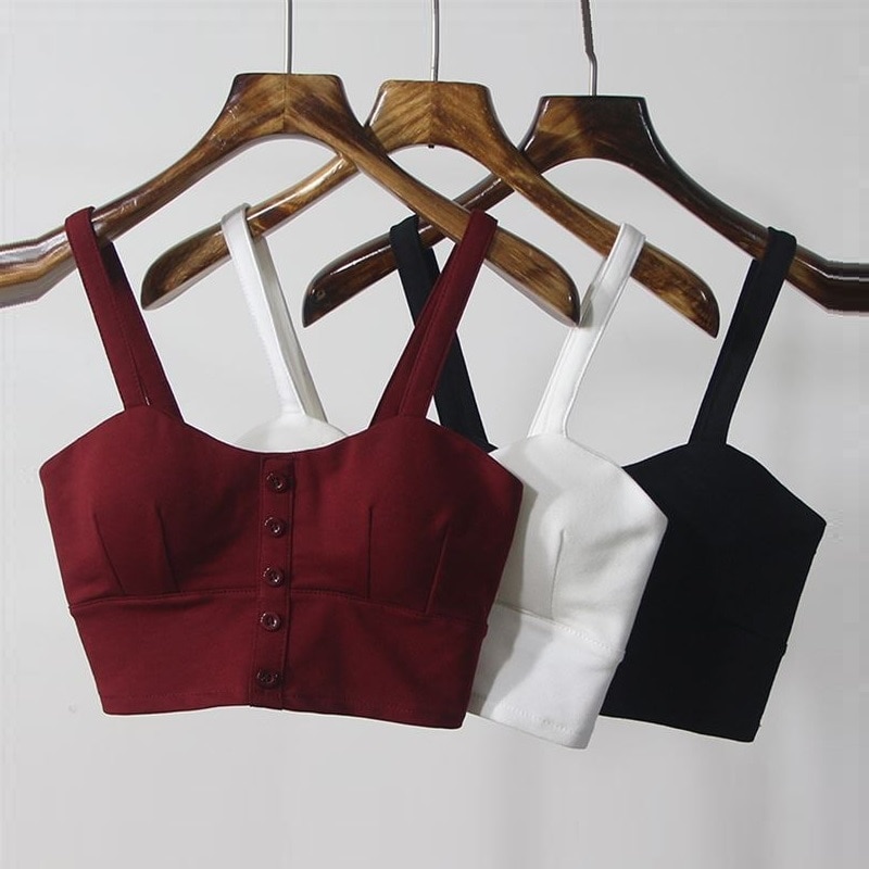 Bustier Top Crop Ribbed Tank Top Bustier Top Crop Ribbed Tank Top