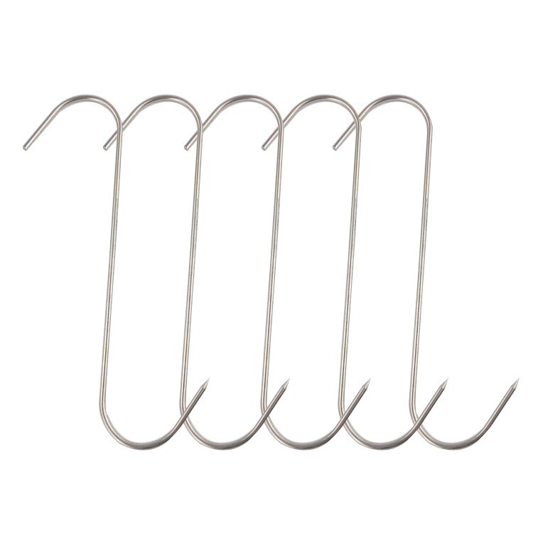 Butcher Hooks Stainless Hooks (5pcs) Butcher Hooks Stainless Hooks (5pcs)
