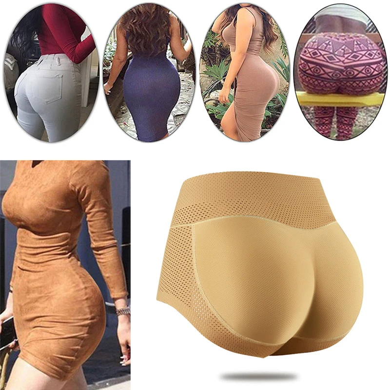 Butt Lifter Shaper Panties Hip Pads Shapewear Push Up Booty Enhancer Control Panties Invisible Underwear Fake Ass For