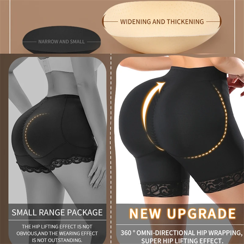 Butt Lifter Shapewear Shorts Women Fake Booty Hip Enhancer Body Shaper Waist Trainer Belly Control Panties Body