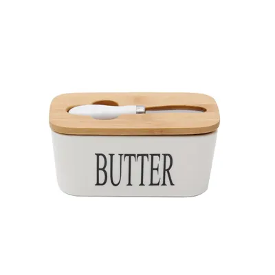 Butter Box with Knife Storage Container Butter Box with Knife Storage Container