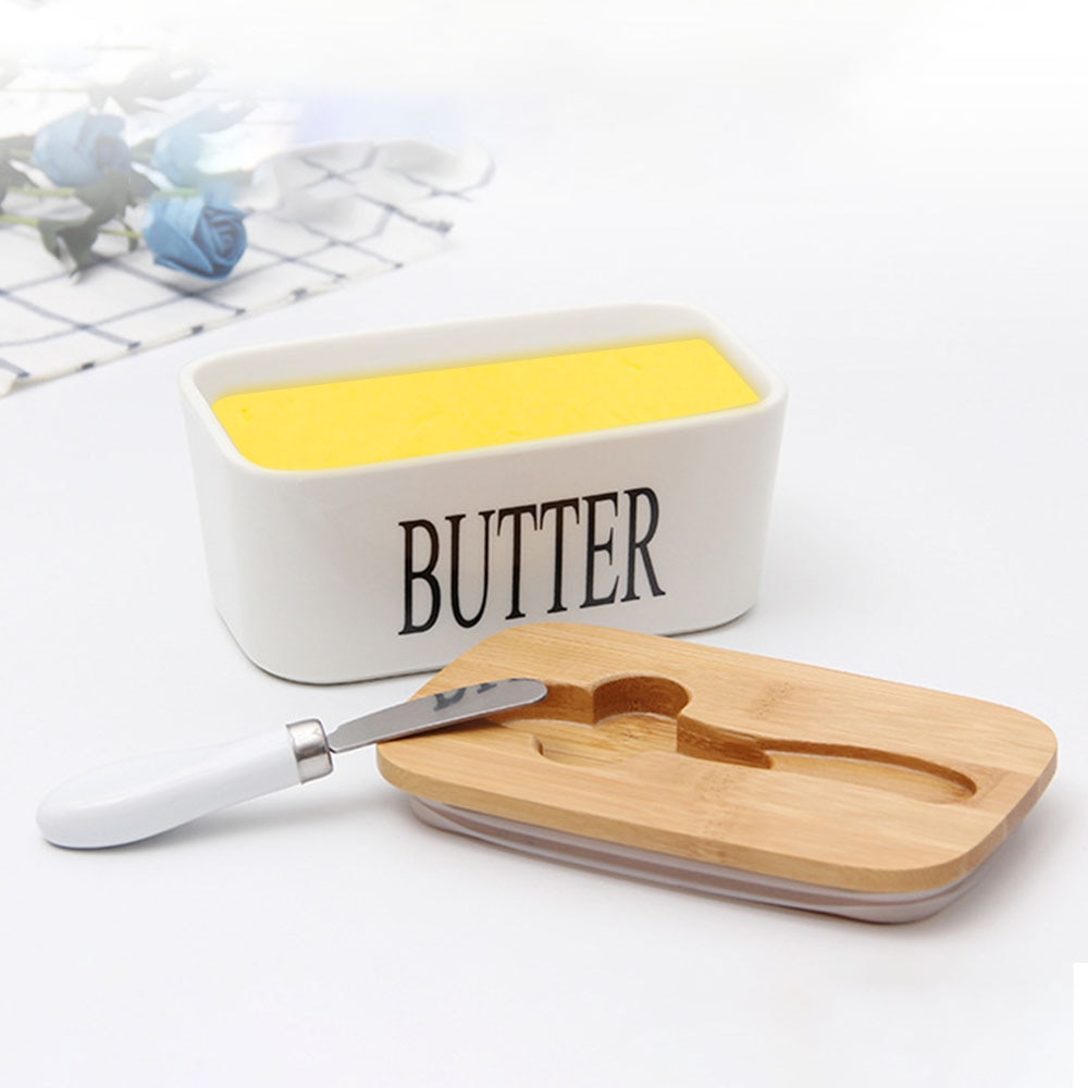Butter Box with Knife Storage Container Butter Box with Knife Storage Container