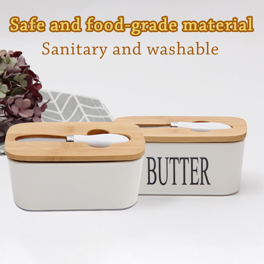 Butter Box with Knife Storage Container Butter Box with Knife Storage Container