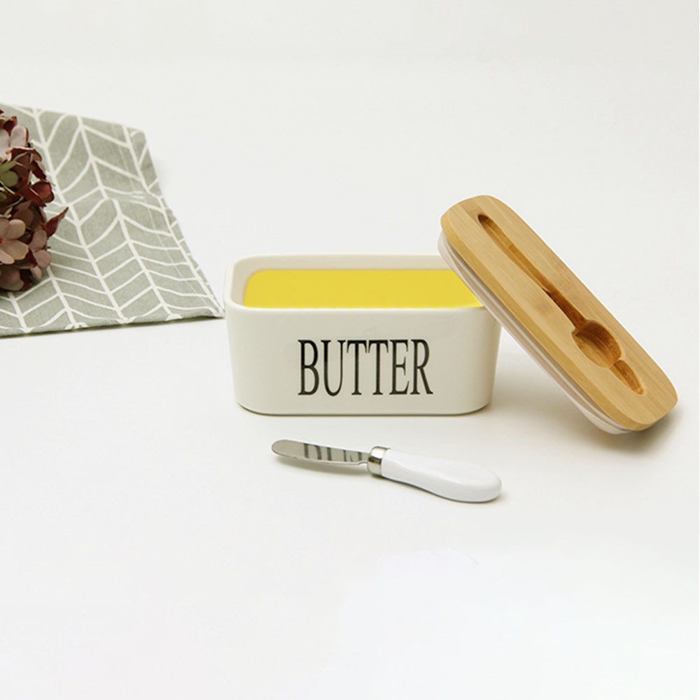Butter Box with Knife Storage Container Butter Box with Knife Storage Container