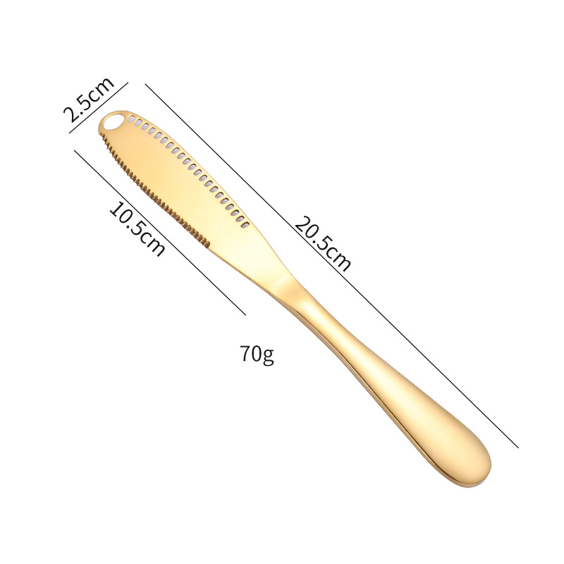 Butter Knife Cheese Cutter with Hole Cheese Grater Stainless Steel Kitchen Accessories Wipe Cream Bread Jam Tools